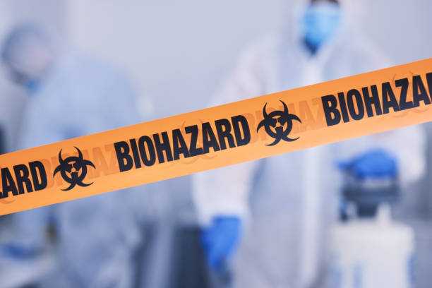 Professional Infectious Disease Decontamination technician working in Woodstock, GA